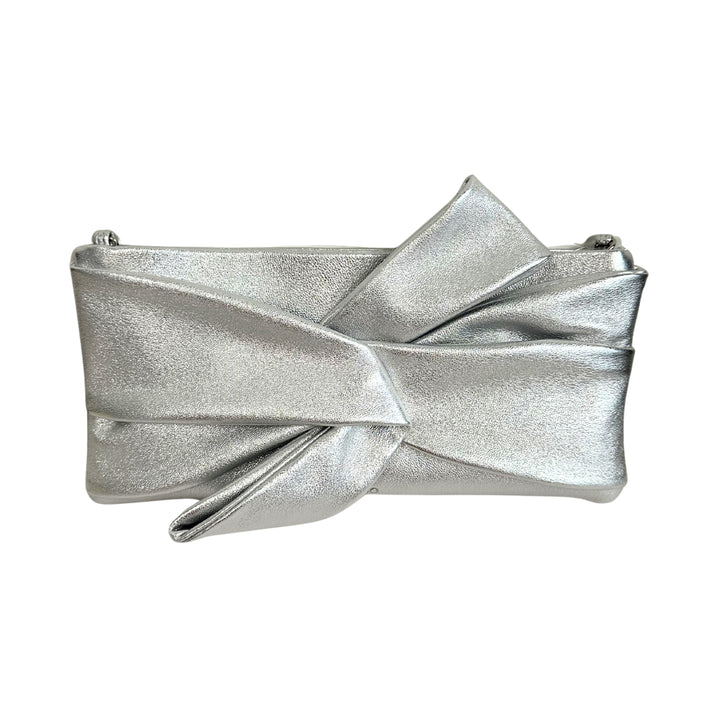Rania Clutch in Silver