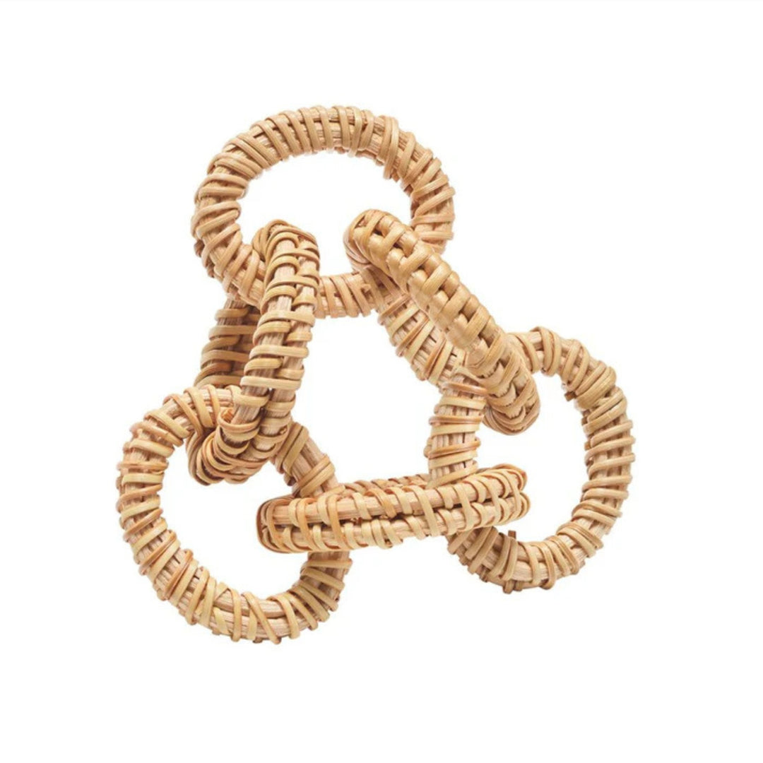 Rattan Link Napkin Ring - Natural