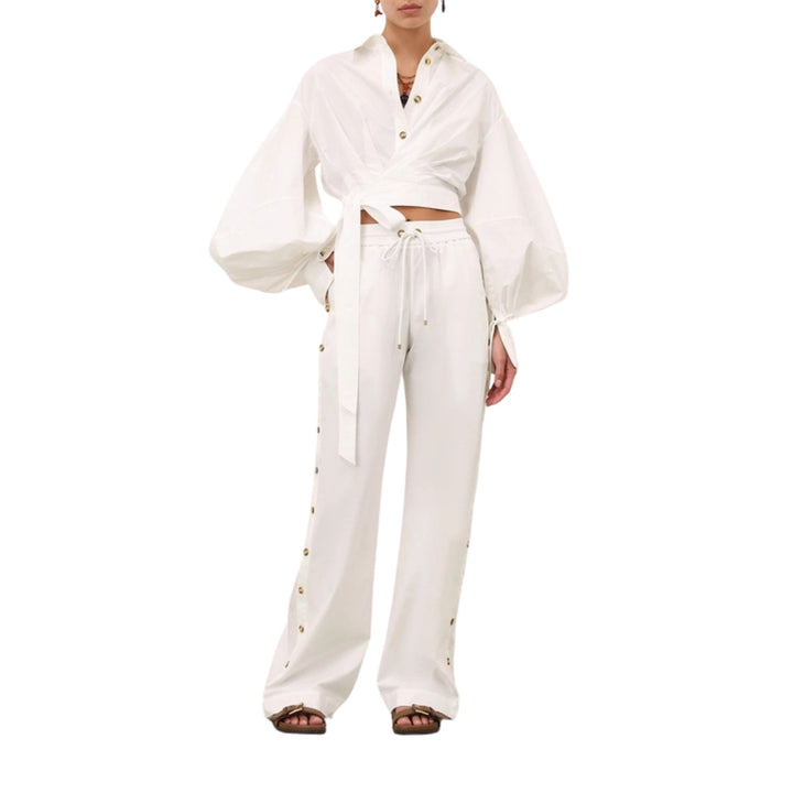 Rebellion Poplin Button Pant