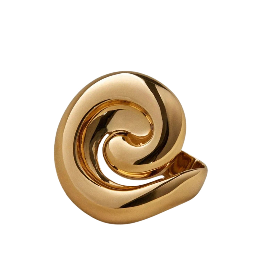 Renzo Double Ring - High Polish Gold OC