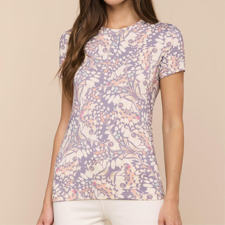 Ressi Fitted Butterfly Tee