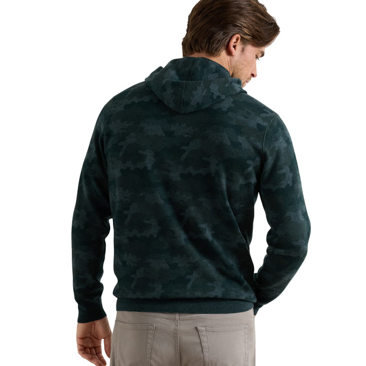 Reversible Camo Popover Hoodie in Pine Brooke