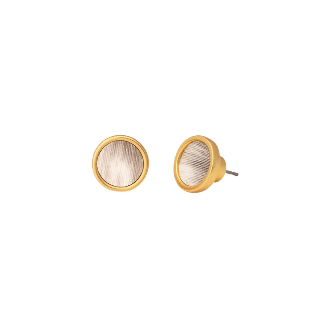 Riley Bezel Jacket Earring