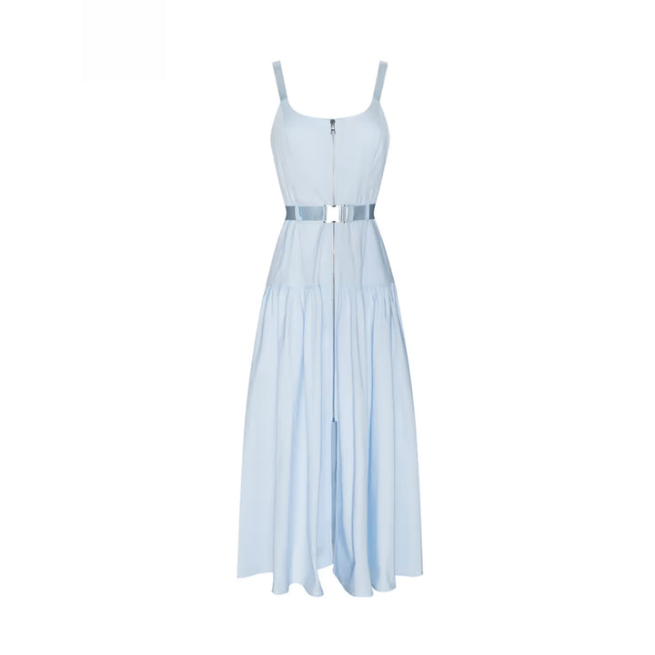 Rima Dress in Pale Mist Blue