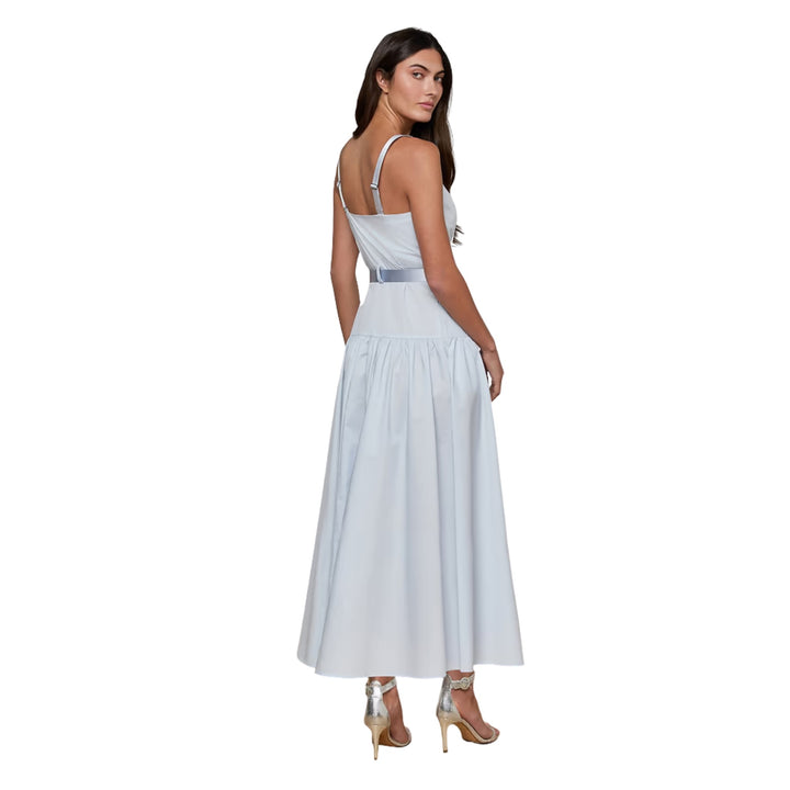 Rima Dress in Pale Mist Blue