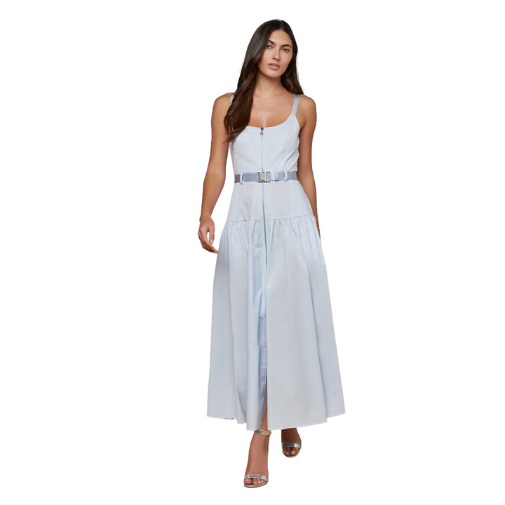 Rima Dress in Pale Mist Blue