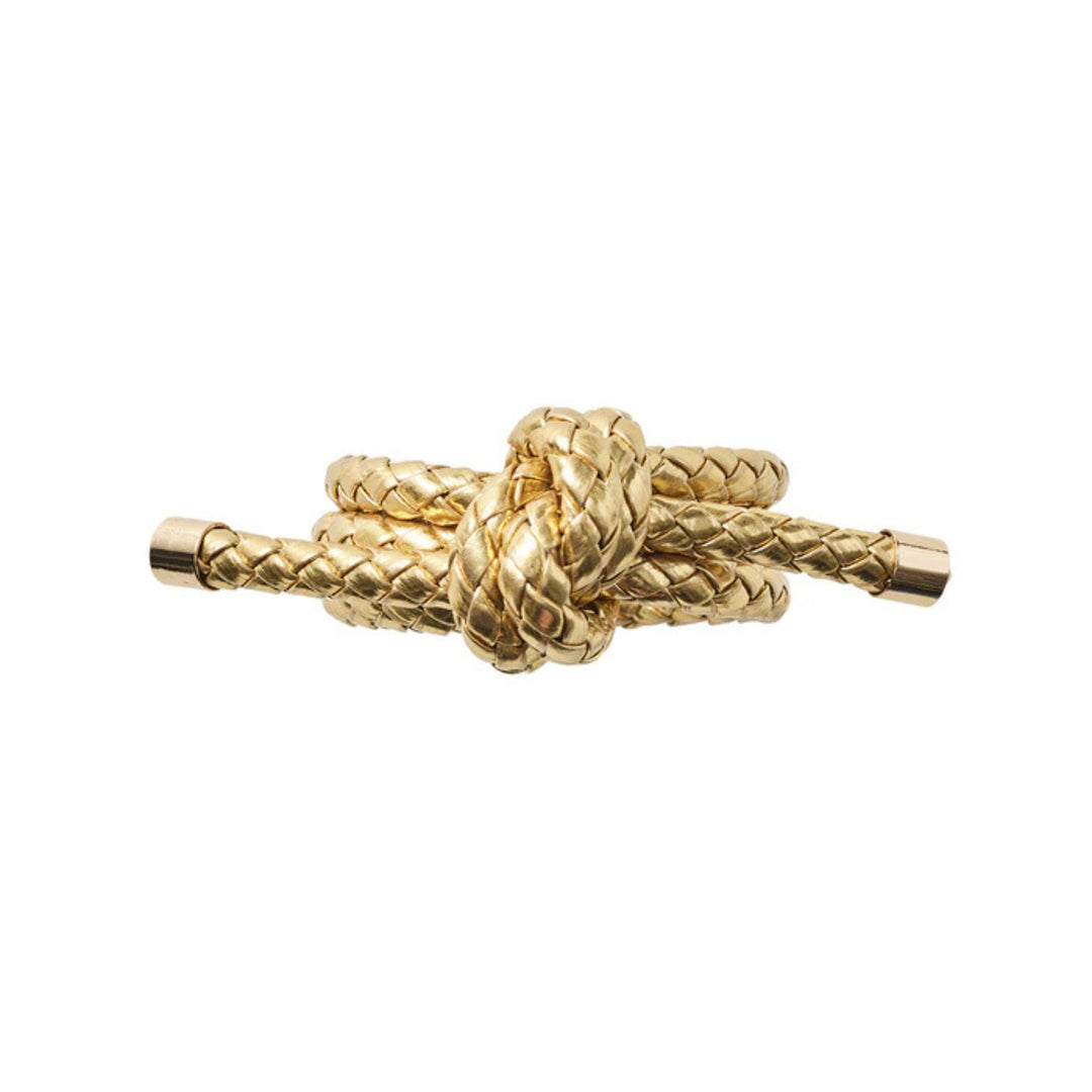 Rope Knot Napkin Ring - Gold
