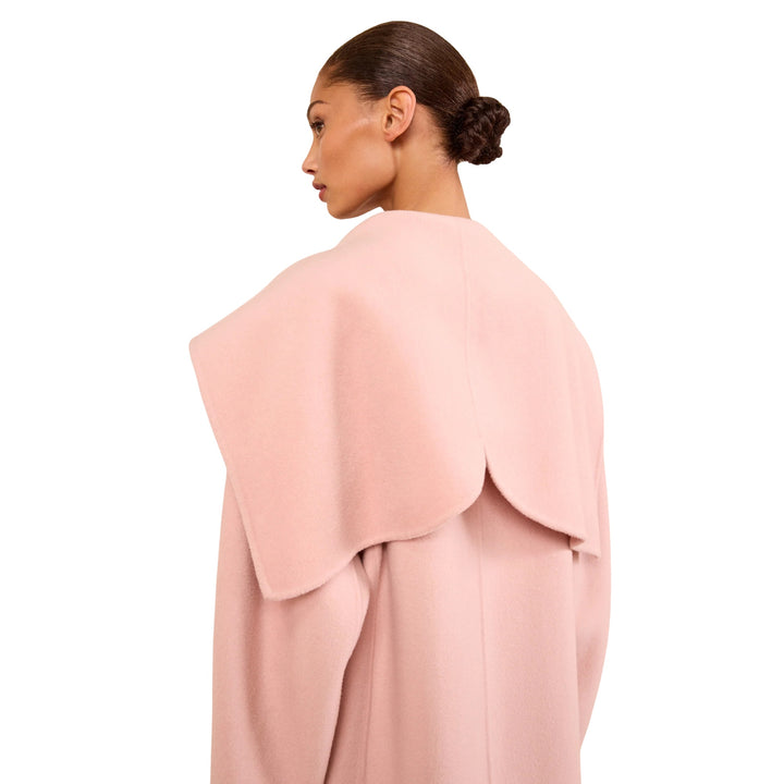 Rory Wool Coat in Powder