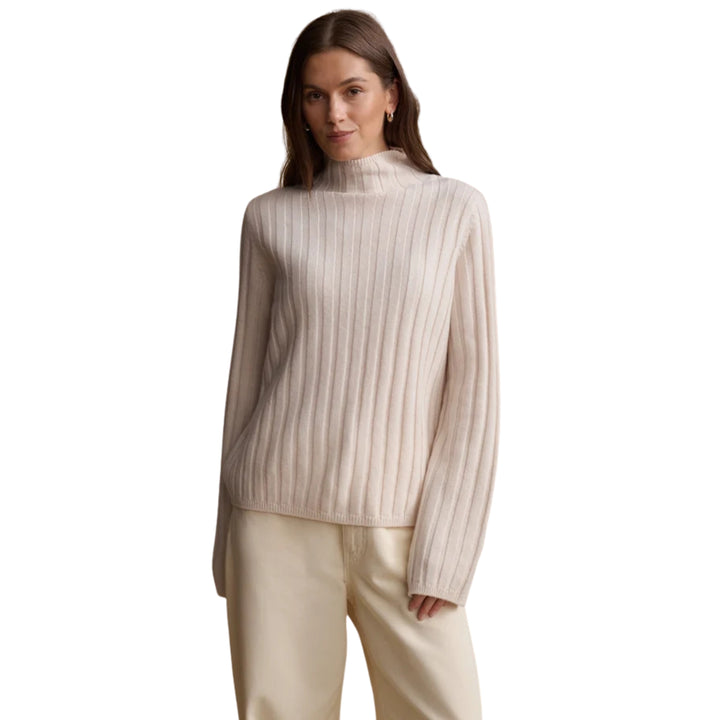 Rowan Turtleneck in Warm Ivory