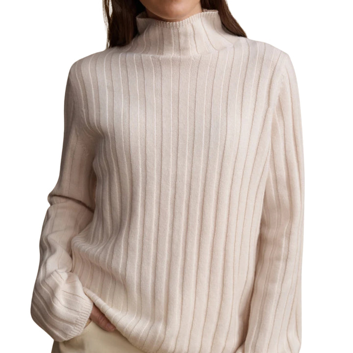 Rowan Turtleneck in Warm Ivory