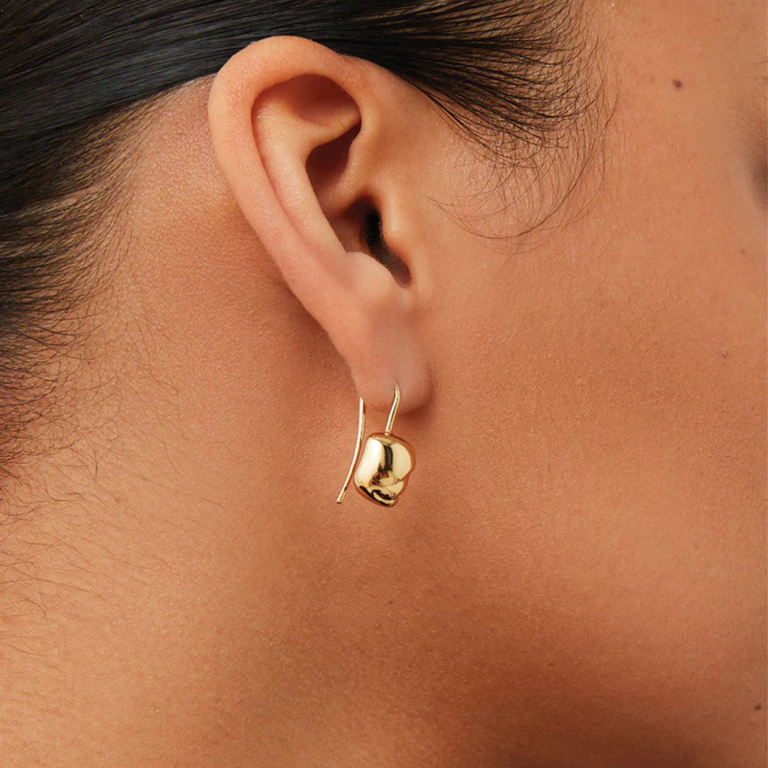 Rue Drop Earrings - Gold