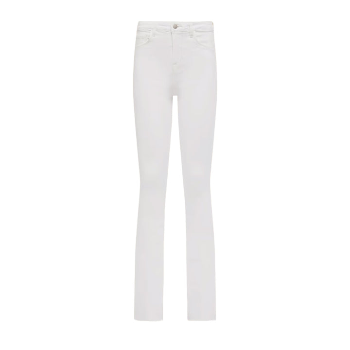 Ruth High Rise Straight Jean in Blanc