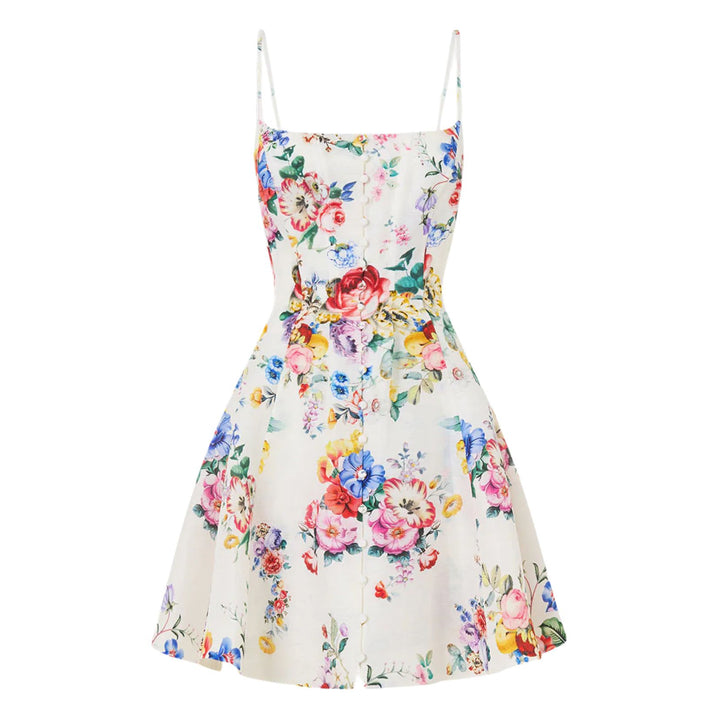 Corset Dress With Short Flared Skirt in I Left My Heart in Granada