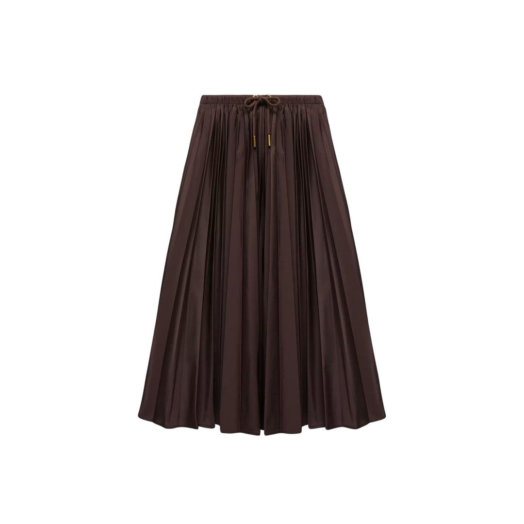 SKIRT IN BROWN