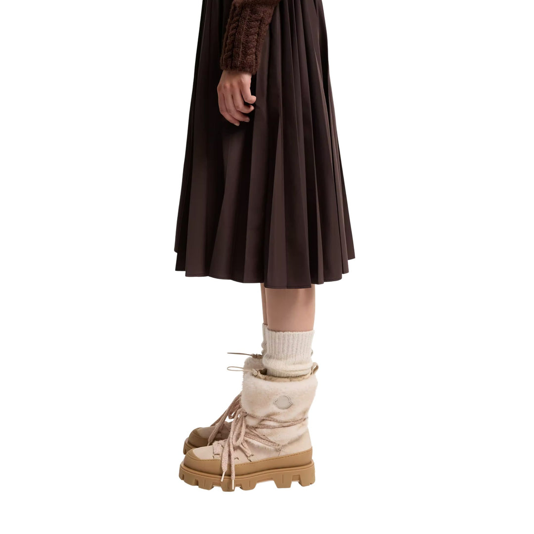 SKIRT IN BROWN