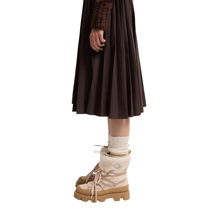 SKIRT IN BROWN