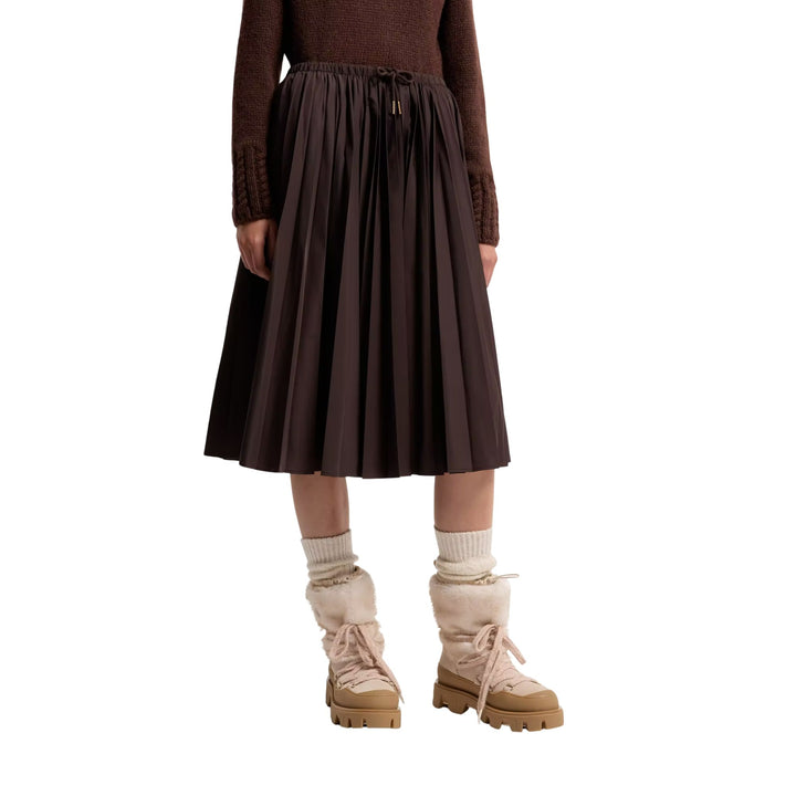 SKIRT IN BROWN