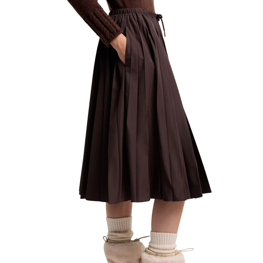 SKIRT IN BROWN