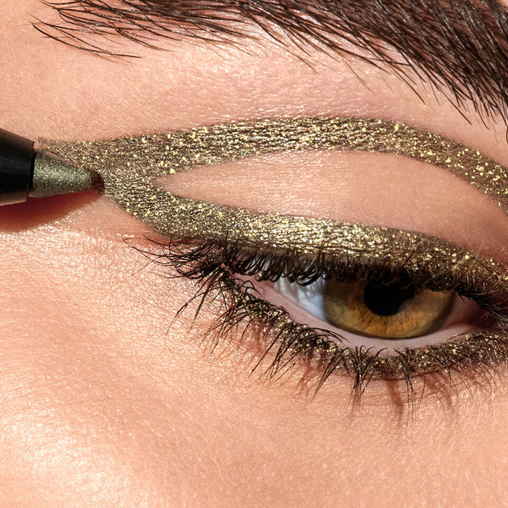 Satin Kajal Liner Sequin Green