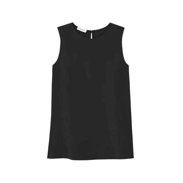 SLEEVELESS ADELA BLOUSE, Black