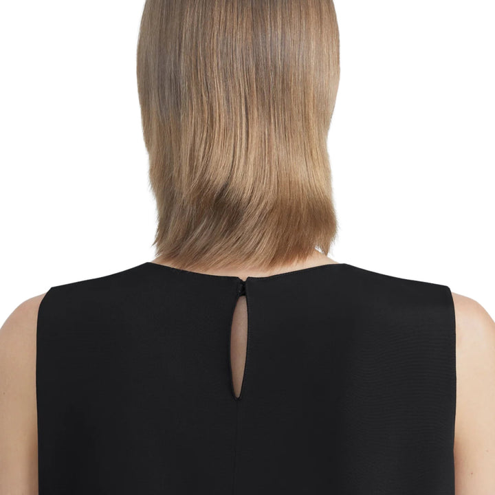 SLEEVELESS ADELA BLOUSE, Black