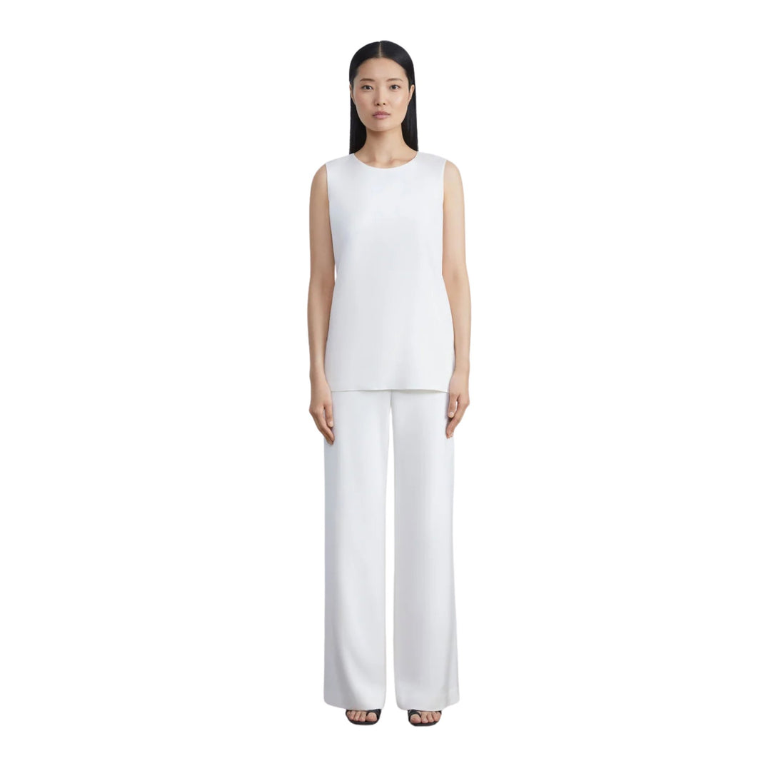 SLEEVELESS ADELA BLOUSE, Cloud