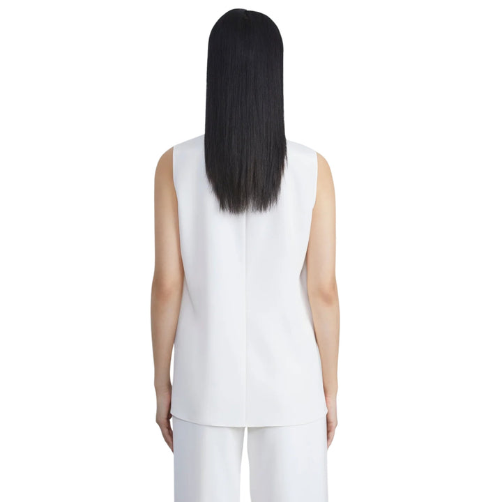 SLEEVELESS ADELA BLOUSE, Cloud