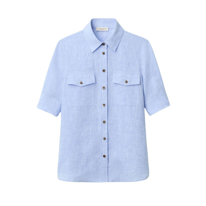 Organic Linen Patch Pocket Shirt