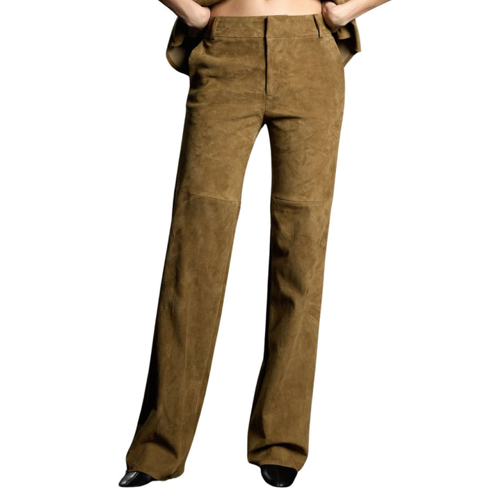 Suede Trousers