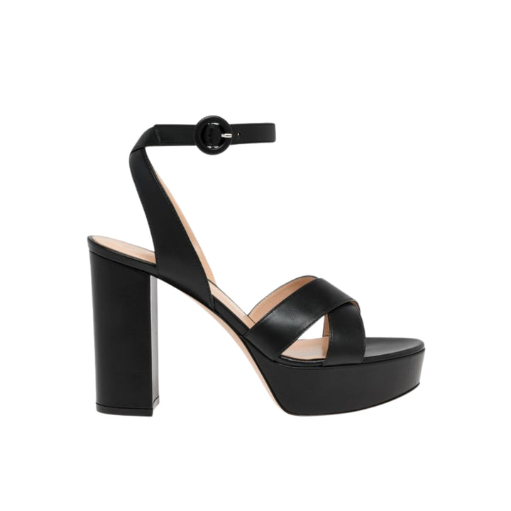 Sabrina Platform in Nero