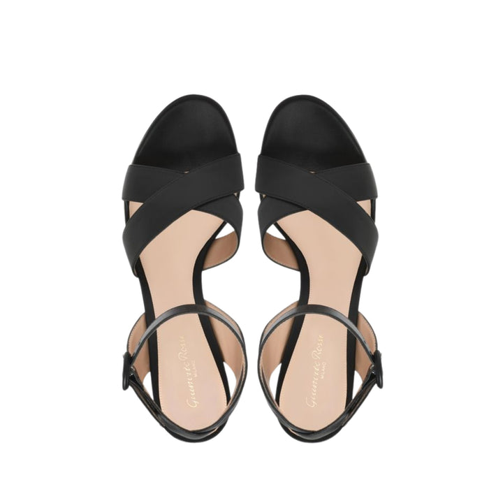 Sabrina Platform in Nero