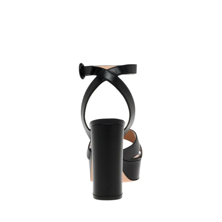 Sabrina Platform in Nero