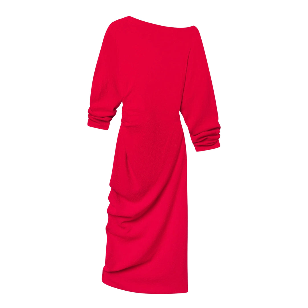 Sandra Dress in Really Red