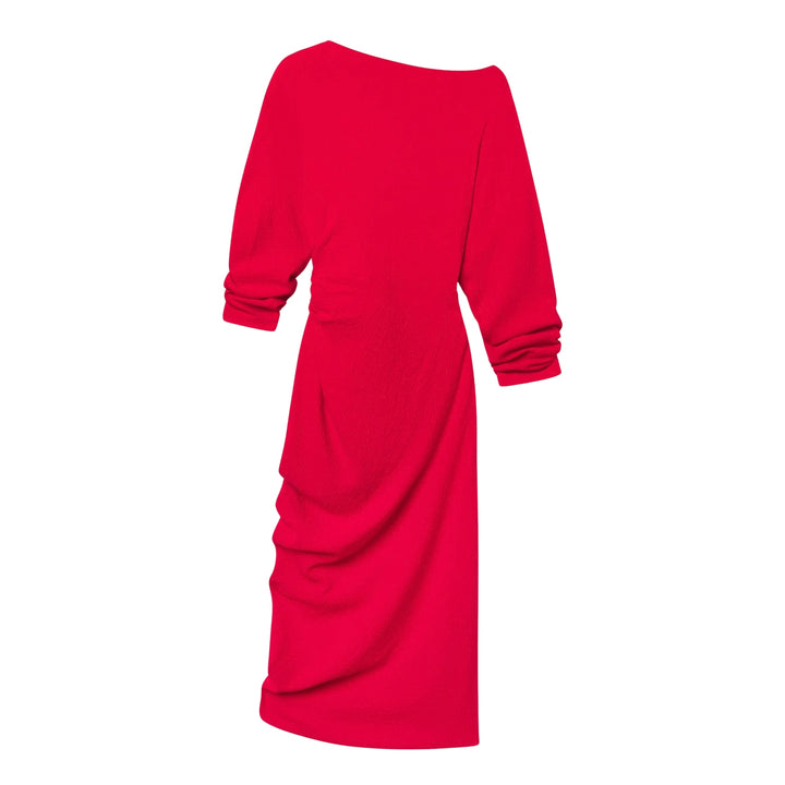 Sandra Dress in Really Red