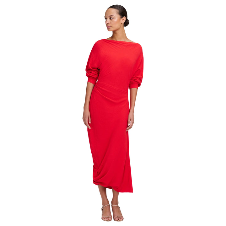 Sandra Dress in Really Red