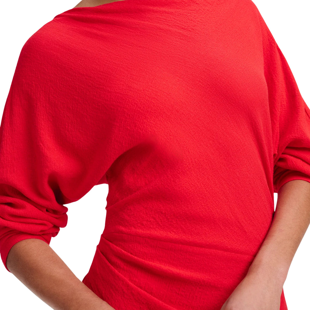 Sandra Dress in Really Red