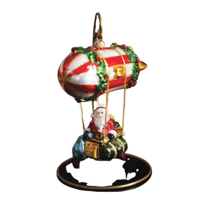Santa's Own Zeppelin Ornament