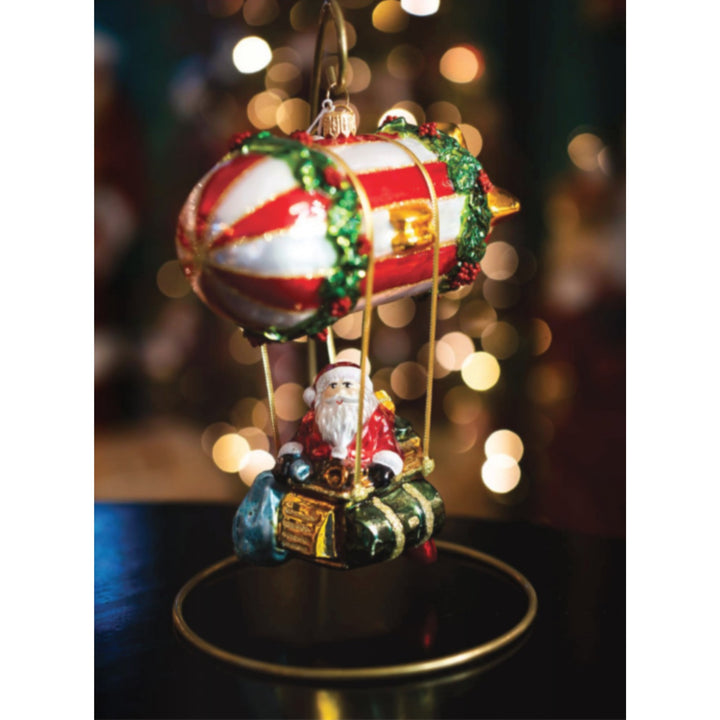 Santa's Own Zeppelin Ornament