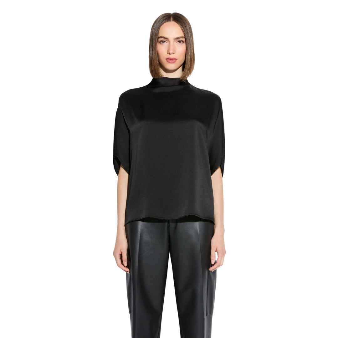 Satin Cape Tee