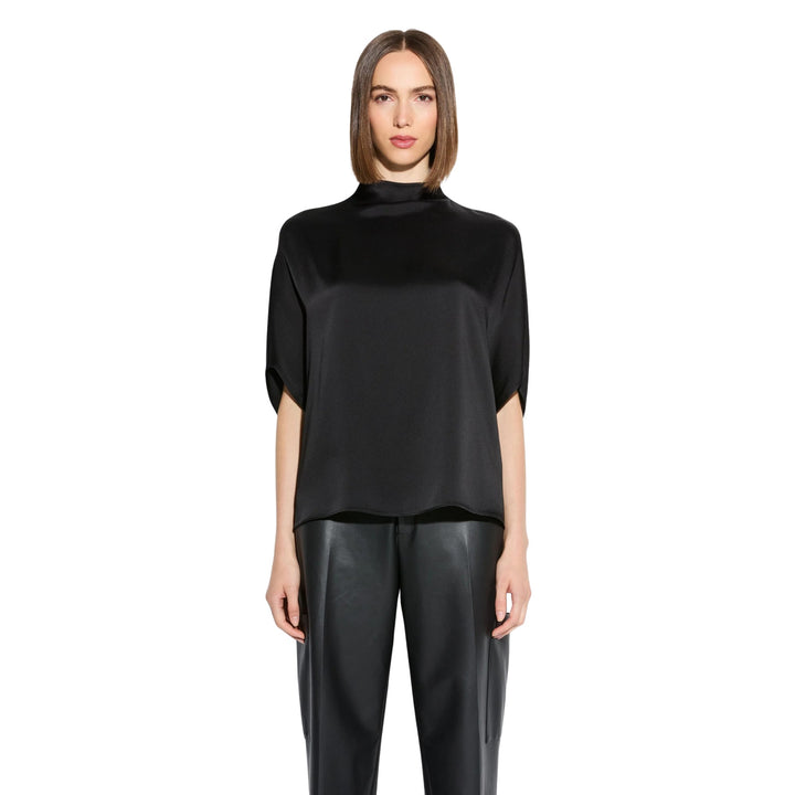 Satin Cape Tee
