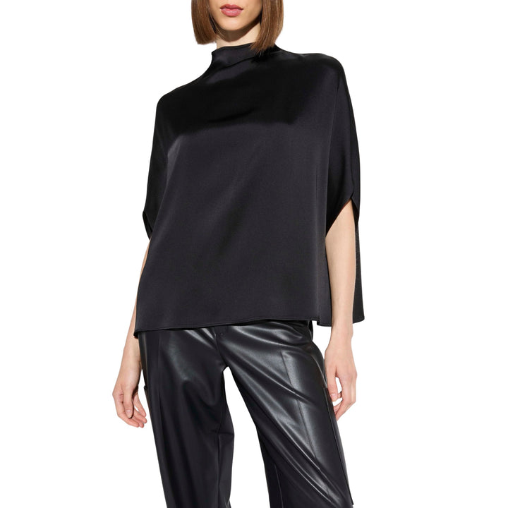 Satin Cape Tee