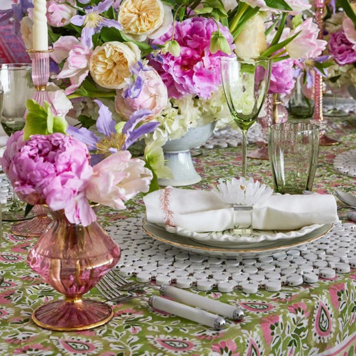 Scallop Bud Vase - Pink