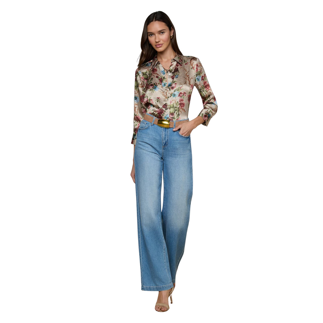 Scottie High Rise Wide Leg in Anaheim