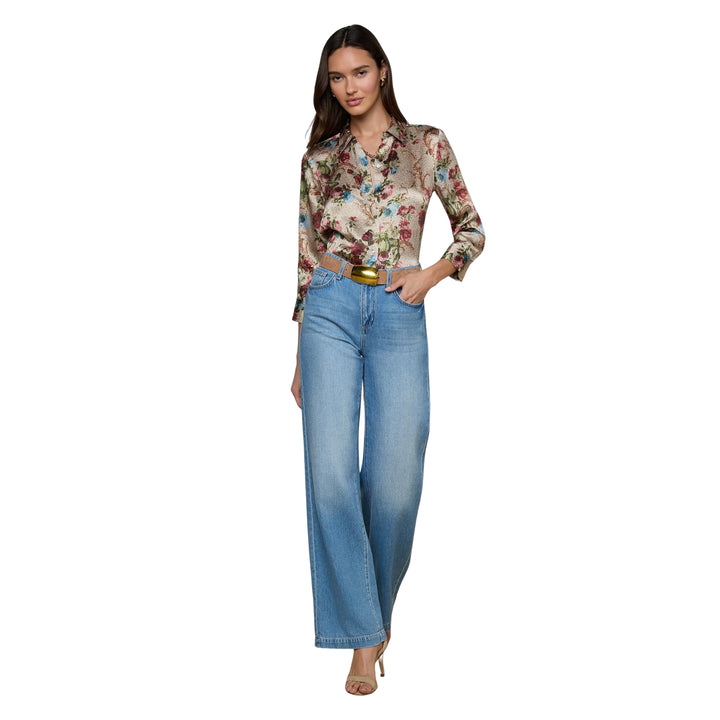 Scottie High Rise Wide Leg in Anaheim