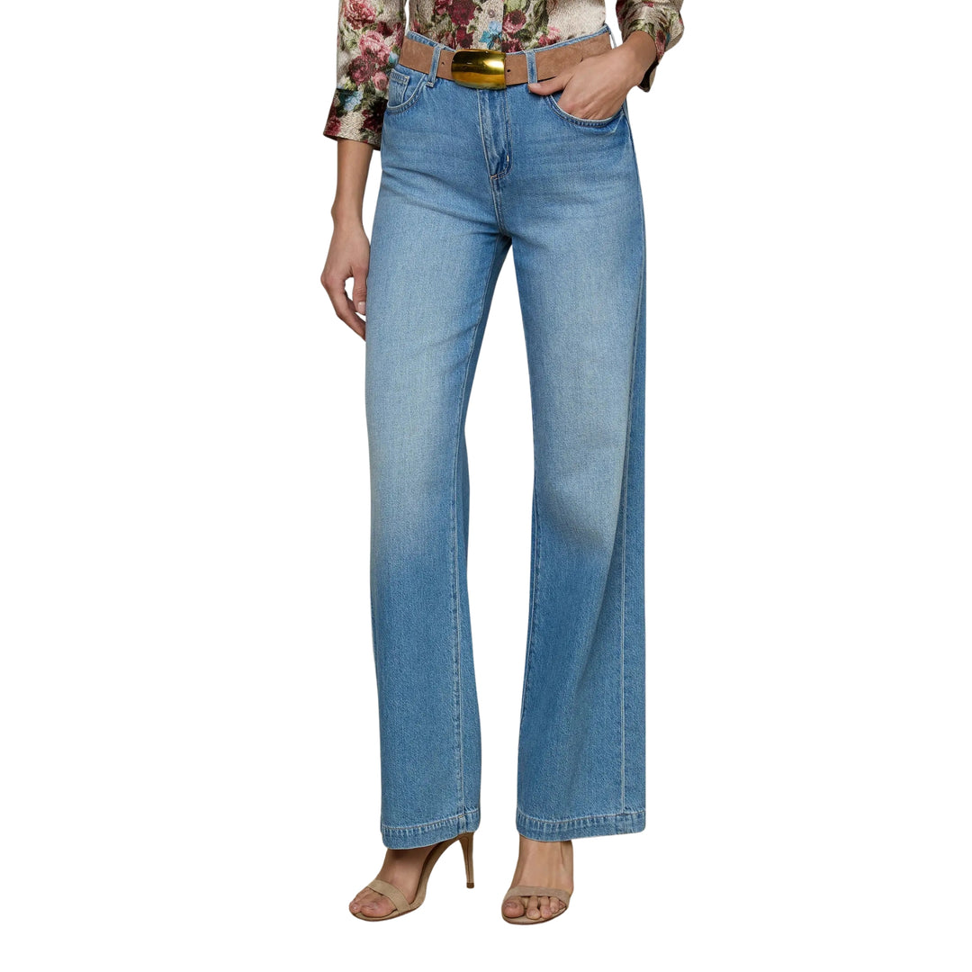 Scottie High Rise Wide Leg in Anaheim