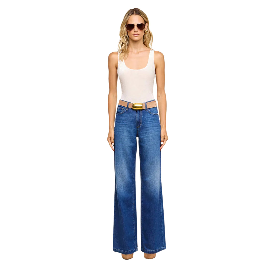 Scottie High Rise Wide Leg in Idaho