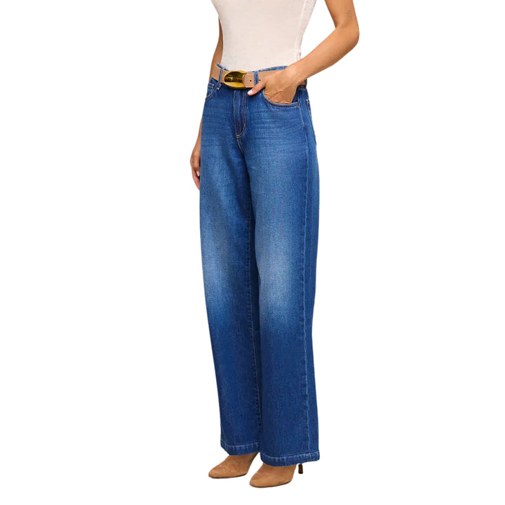 Scottie High Rise Wide Leg in Idaho