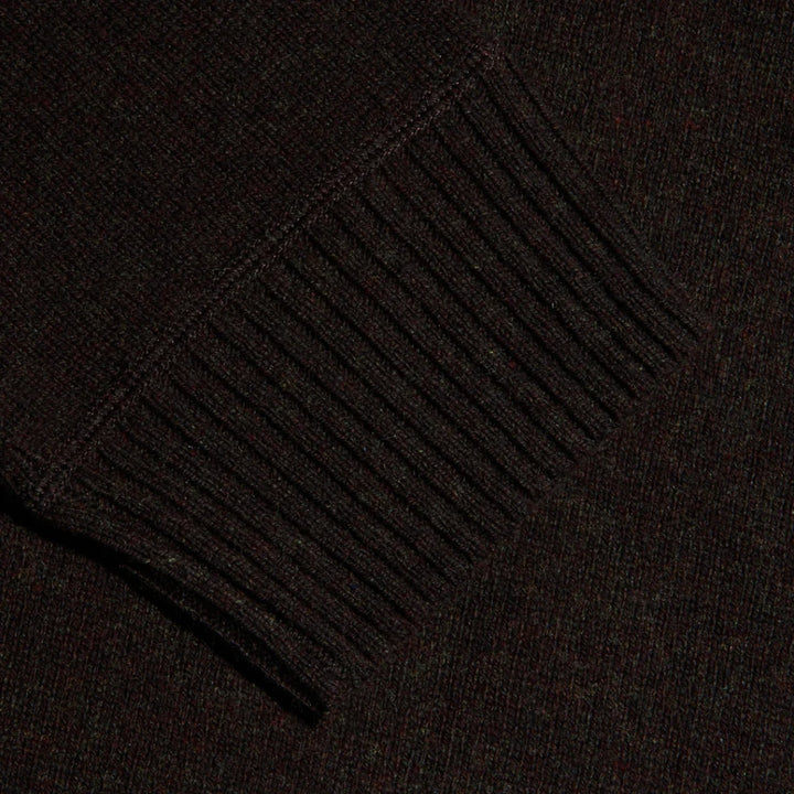 Selwyn Oversized Turtleneck in Chocolate