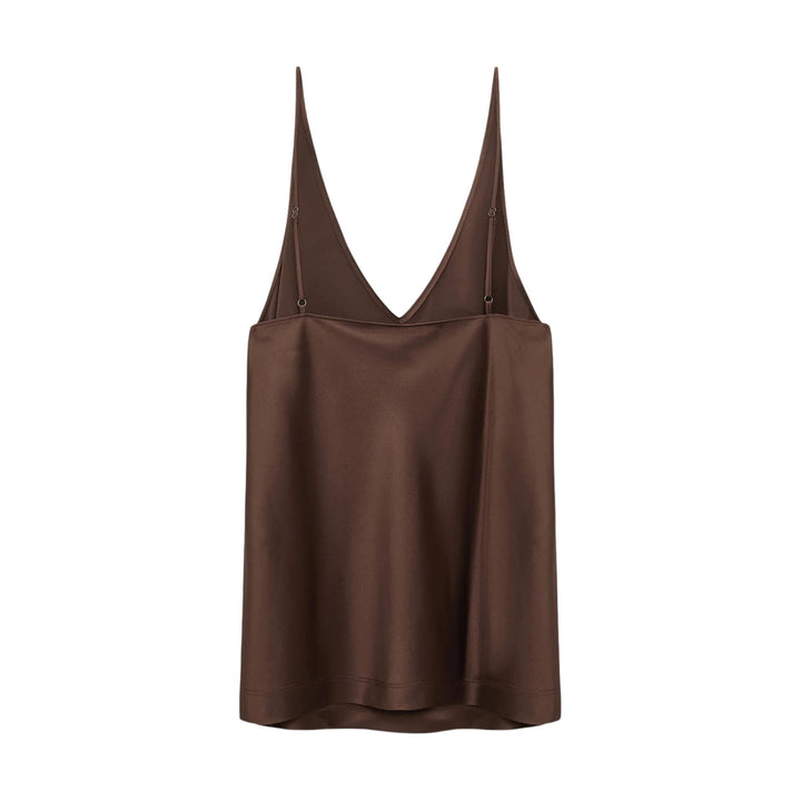 Sense Of Shine Tank in chocolate