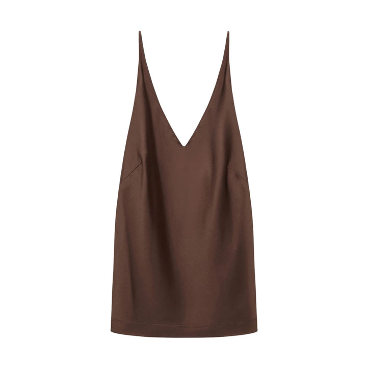 Sense Of Shine Tank in chocolate